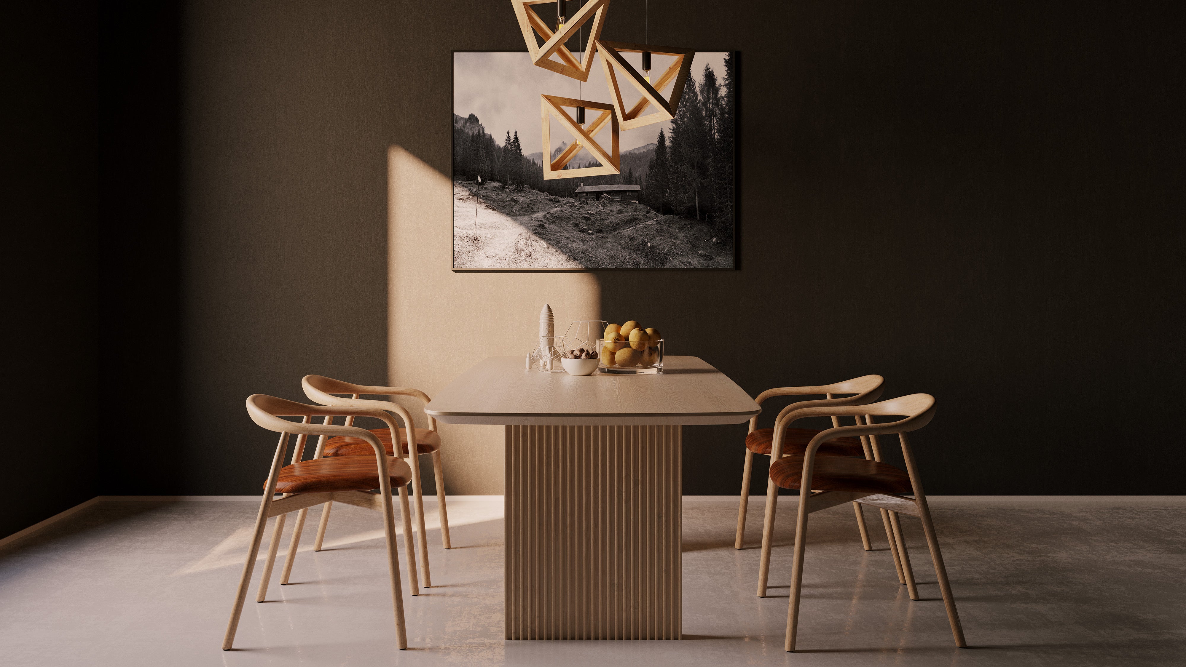 Clean Lines and Comfort: The Beauty of Scandinavian Dining Tables