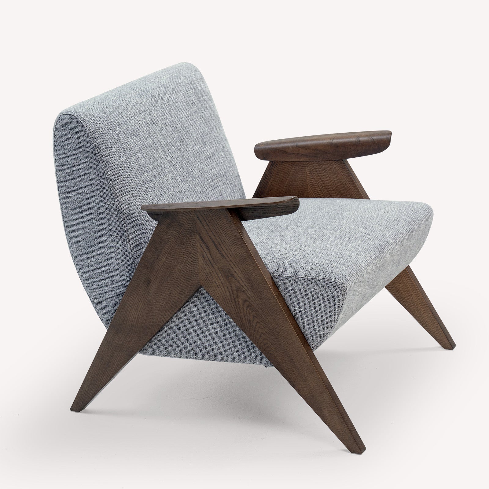 Euclid Lounge Chair - Grey